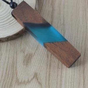 Crystal wooden Necklace